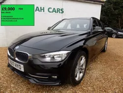 Black Used 2017 BMW 316 Sport Line Estate | £9,000