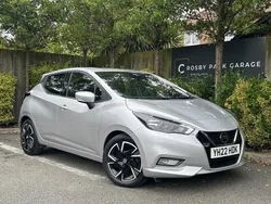 Silver Used 2022 Nissan Micra Acenta Hatchback | £14,500 (A bit pricey)