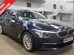Blue Used 2019 BMW 530e Comfort Edition Sedan | £13,200 (Fair price)