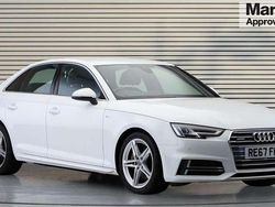 White Used 2017 Audi A4 S-Line Sedan | £17,994 (A bit pricey)