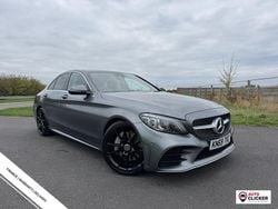 Grey Used 2019 Mercedes C300 AMG line Sedan | £15,990 (Fair price)