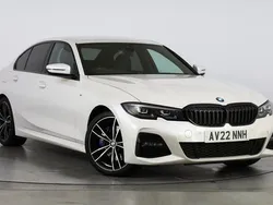 White Used 2022 BMW 330 M Sport | £27,500 (Fair price)