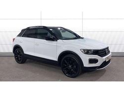 White Used 2021 VW T-Roc Black Edition SUV | £19,543 (Fair price)