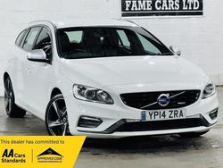 White Used 2014 Volvo V60 R-Design Estate | £5,499 (Fair price)
