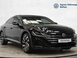 Black Used 2023 VW Arteon R-line Coupe | £30,990 (Expensive)