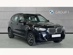 Black Used 2022 BMW X3 M Sport SUV | £34,990 (Fair price)