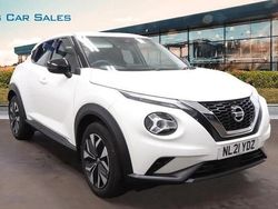White Used 2021 Nissan Juke Acenta SUV | £11,899 (Fair price)