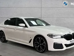White Used 2022 BMW 520 M Sport Sedan | £29,390 (A bit pricey)