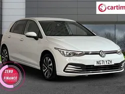 White Used 2022 VW Golf VIII Active Hatchback | £16,799 (Fair price)