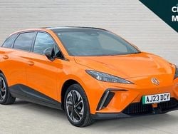 Orange Used 2023 MG MG4 EV Trophy Hatchback | £15,893 (Fair price)