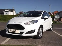 White Used 2013 Ford Fiesta Zetec Hatchback | £4,995 (A bit pricey)