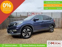 Blue Used 2015 Honda CR-V EX SUV | £8,740 (Good price)