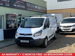 White Used 2016 Ford Transit Custom Van | £7,700 (Good price)