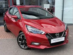 Red Used 2022 Nissan Micra Acenta Hatchback | £16,000 (A bit pricey)