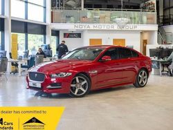 Red Used 2019 Jaguar XE R-Sport Sedan | £14,699 (Fair price)