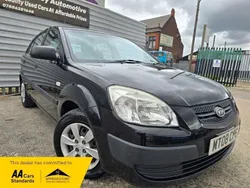 Black Used 2008 Kia Rio Hatchback | £1,490 (Expensive)