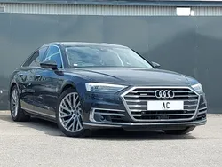 Blue Used 2018 Audi A8 Advanced Sedan | £22,498 (Good price)