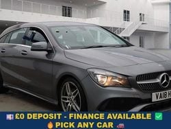Grey Used 2018 Mercedes CLA180 Shooting Brake AMG line Estate | £11,049