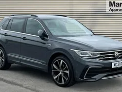 Grey Used 2021 VW Tiguan R-line SUV | £22,607 (Fair price)