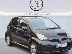Black Used 2009 Toyota Aygo Hatchback | £3,799 (Fair price)