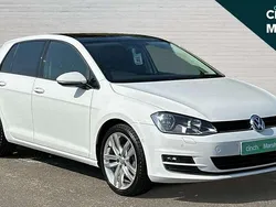 White Used 2016 VW Golf VII GT Hatchback | £15,345 (Fair price)