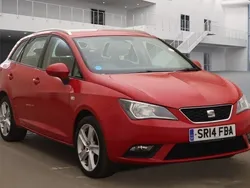 Red Used 2014 Seat Ibiza ST Estate | £3,499 (A bit pricey)