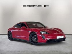 Red Used 2022 Porsche Taycan Sedan | £67,990 (A bit pricey)
