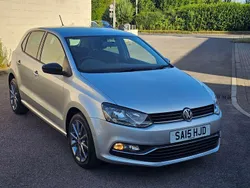 Silver Used 2015 VW Polo Design Hatchback | £8,375 (Fair price)