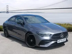 Grey Used 2024 Mercedes CLA200 AMG Line Premium Plus Coupe | £34,441 (Expensive)