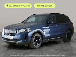 Blue Used 2021 BMW iX3 Comfort Edition SUV | £17,685 (A bit pricey)