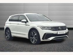 White Used 2021 VW Tiguan R-line SUV | £24,095 (Fair price)