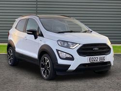 White Used 2022 Ford Ecosport Active SUV | £12,295 (Fair price)