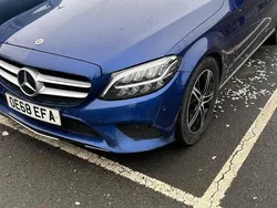 Blue Used 2018 Mercedes C220 Sedan | £6,195