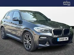 Grey Used 2018 BMW X3 M Sport SUV | £24,780 (Fair price)