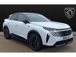 White Used 2024 Peugeot e-3008 GTi SUV | £35,495