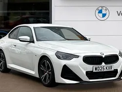 White Used 2025 BMW 220 M Sport Coupe | £34,995 (Fair price)