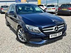 Blue Used 2016 Mercedes C350e Estate | £6,995 (A bit pricey)