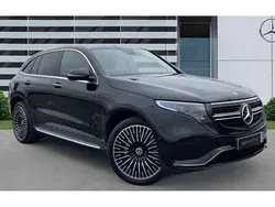Black Used 2021 Mercedes EQC400 AMG Line Premium SUV | £28,751 (Fair price)