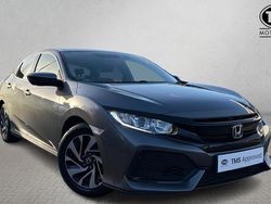 Grey Used 2018 Honda Civic SE Hatchback | £10,039 (Fair price)
