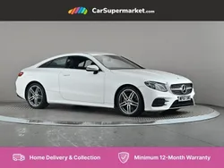 White Used 2017 Mercedes E220 AMG line Coupe | £16,997 (Fair price)