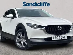 White Used 2024 Mazda CX-30 Takumi-Line SUV | £24,479 (Expensive)