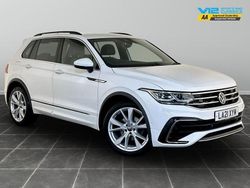 White Used 2021 VW Tiguan R-line SUV | £18,395 (Good price)