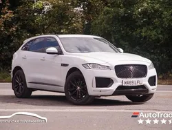 White Used 2020 Jaguar F-Pace Chequered Flag SUV | £20,599 (Good price)