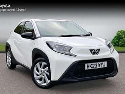 Pure white Used 2023 Toyota Aygo PURE Hatchback | £11,640 (Good price)