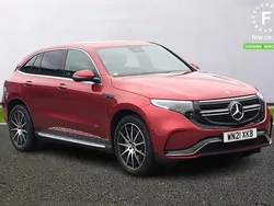 Red Used 2021 Mercedes EQC400 AMG line SUV | £21,199 (Fair price)