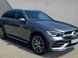Selenite grey metallic Used 2020 Mercedes GLC300 AMG Line Premium SUV | £30,924 (A bit pricey)