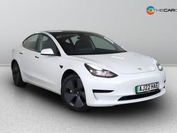 White Used 2022 Tesla Model 3 RWD Sedan | £18,495 (Fair price)