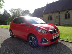 Red Used 2015 Peugeot 108 Allure Hatchback | £4,250 (Fair price)