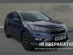 Metallic twilight blue Used 2016 Honda CR-V SE Plus SUV | £13,827 (Fair price)