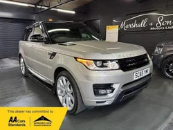 Gold Used 2015 Land Rover Range Rover Sport HSE Dynamic SUV | £21,499 (Fair price)